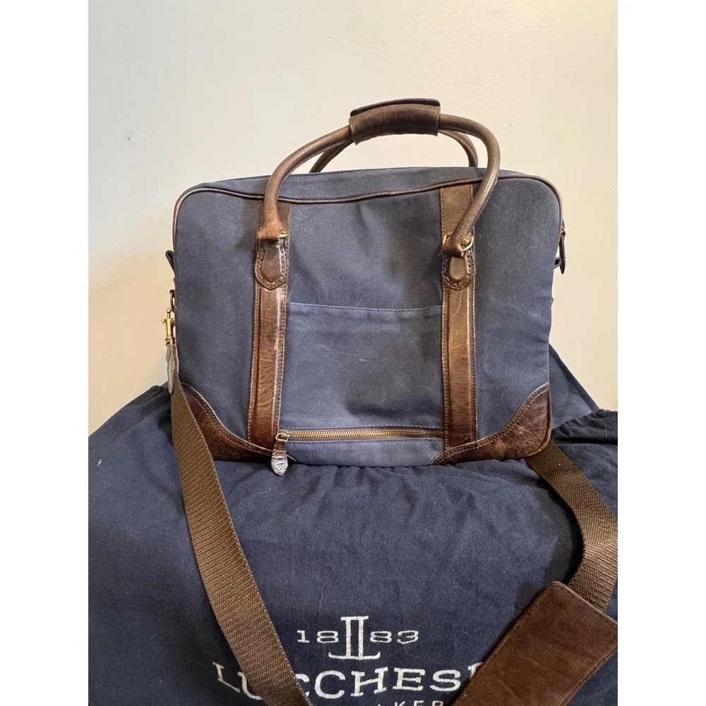Lucchese Everyday Waxed Canvas Cowboy Bag
